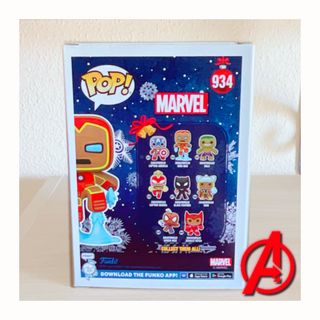 Figura Funko Pop! Iron Man Gingerbread Avengers