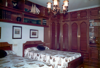 Camera da letto per ragazzi Sailor - 2 letti