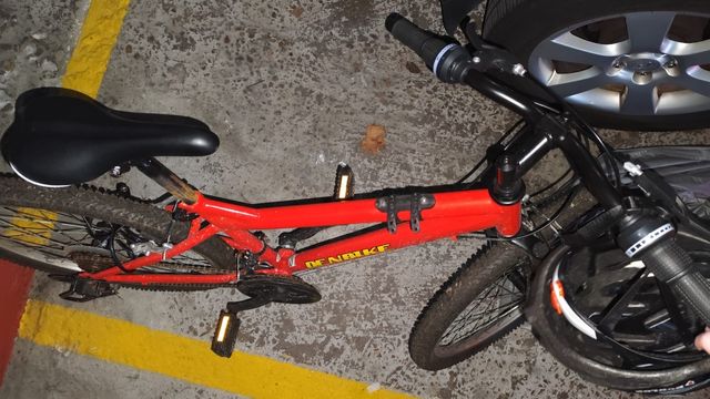 Bicicleta niño DENBIKE 24" roja