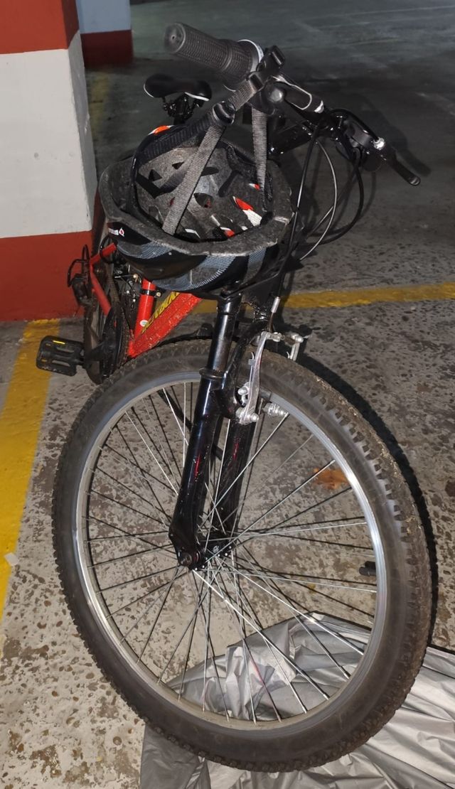 Bicicleta niño DENBIKE 24" roja