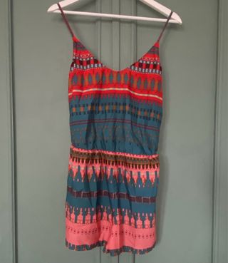 Mono corto estampado - Tirantes