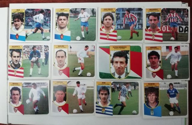 Cromos ediciones Este 91-92