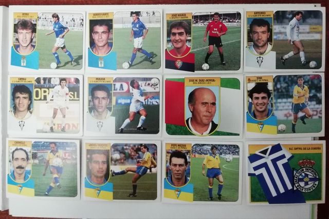 Cromos ediciones Este 91-92