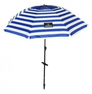 Sombrilla Marinera Rayas azul/blanca Filtro UV