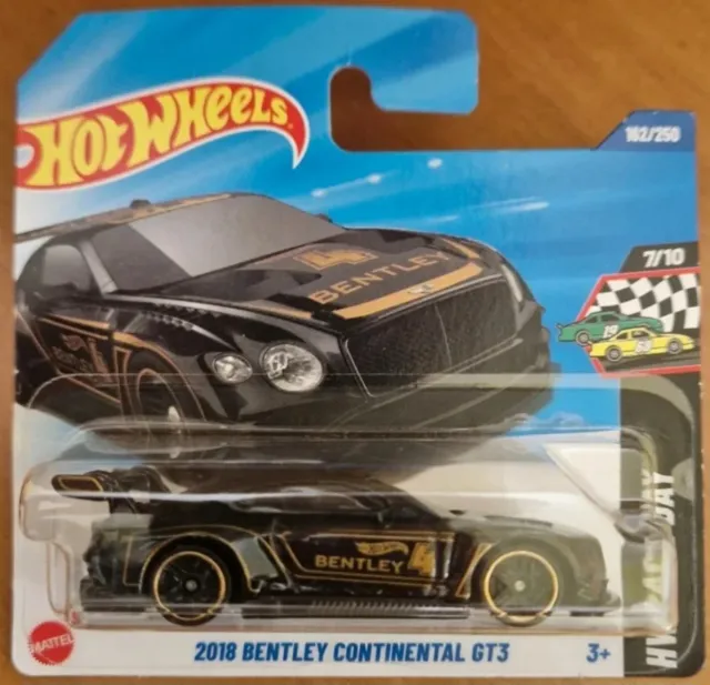 HotWheels 2018 Bentley Continental GT3
