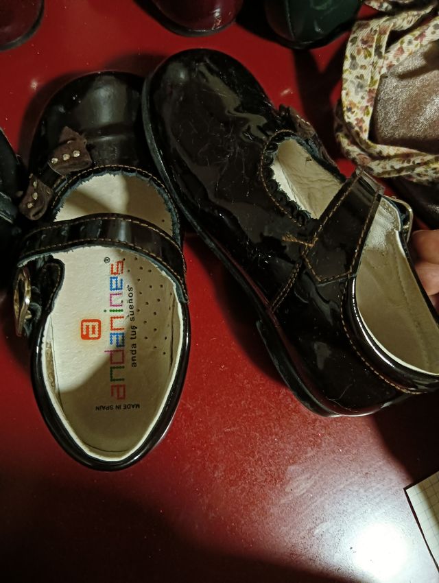 Lote zapatos bebés niña