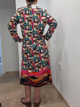 Vestido Yous multicolor estampado