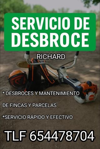 Desbroce profesional con máquina Stihl FS 461 