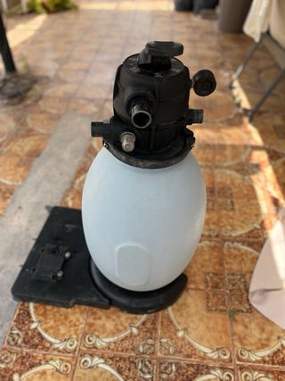 Bomba piscina PP 250 - 250W y filtro de arena