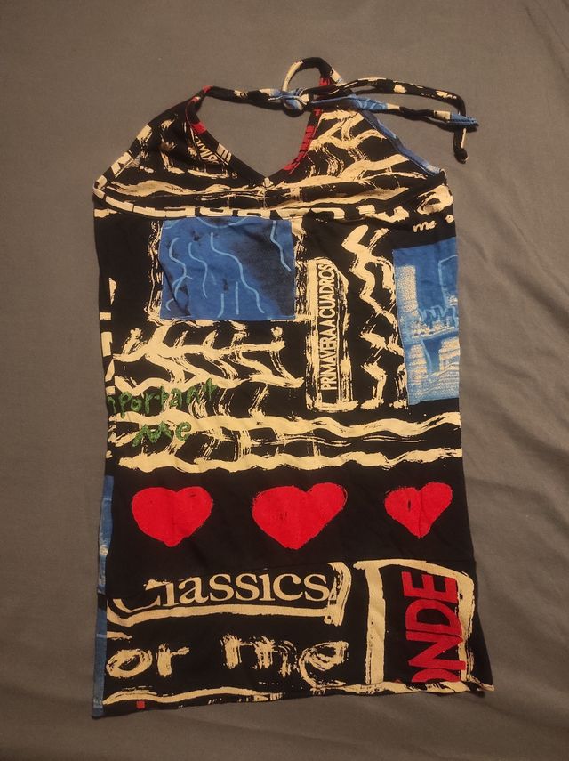 Camiseta Deigual estampado talla 36