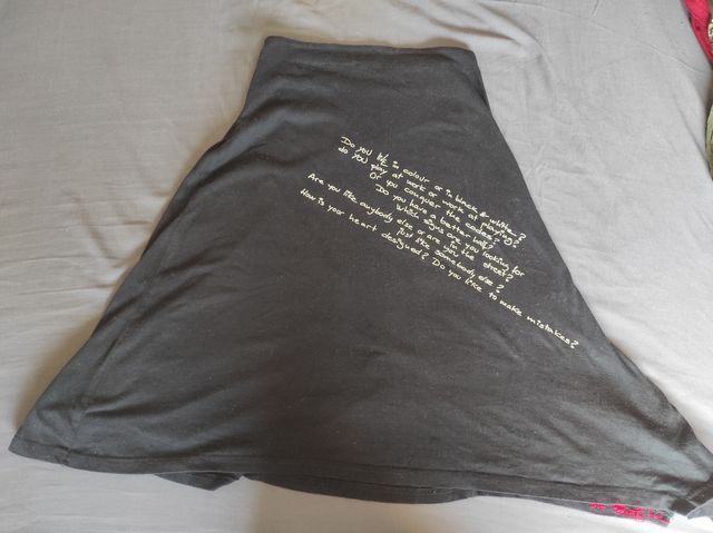 Gonna Desigual nera, taglia S