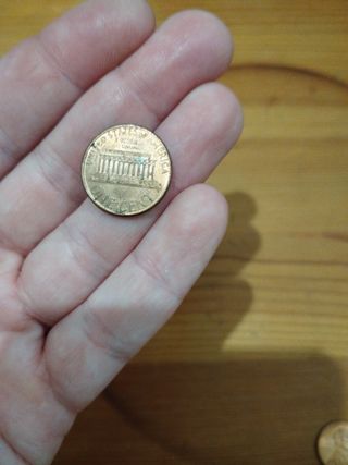 3 Monedas de 1 centavo EEUU