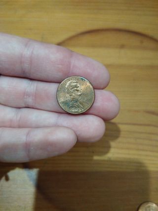 3 Monedas de 1 centavo EEUU