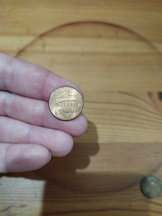 3 Monedas de 1 centavo EEUU