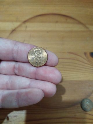 3 Monedas de 1 centavo EEUU