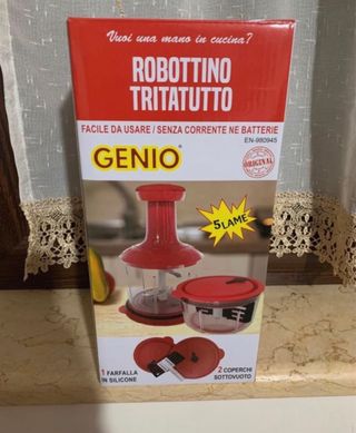 Robottino Tritatutto Genio - 5 Lame