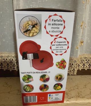 Robottino Tritatutto Genio - 5 Lame