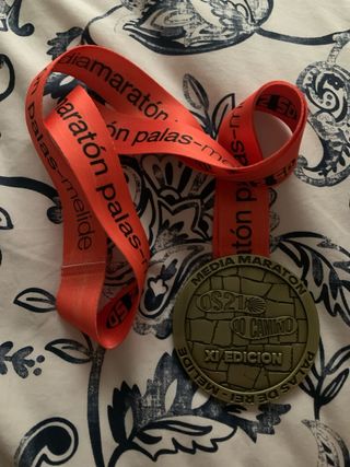 Medalla Media Maratón Os 21 do Camiño