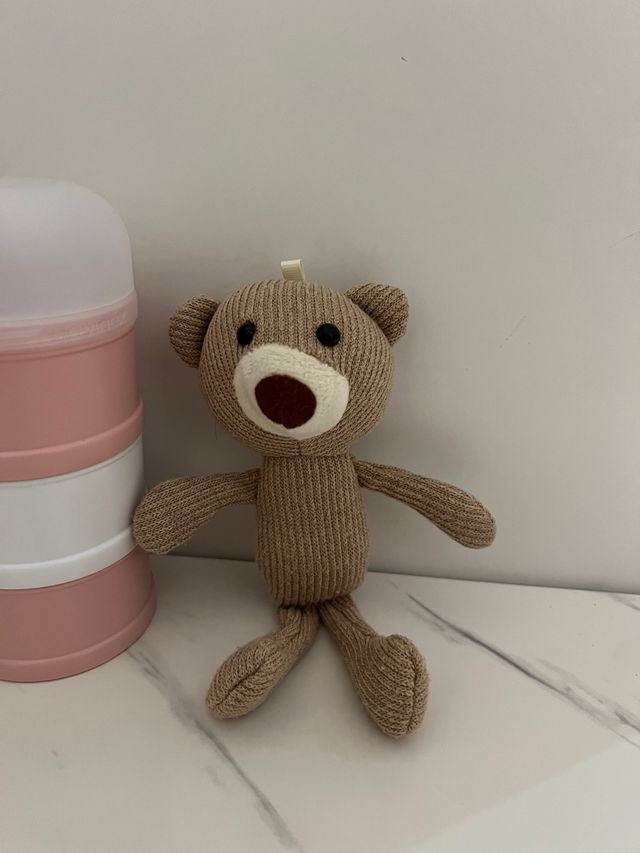 Lote Biberón + 2 dosificadores + peluche