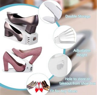 4 Organizadores Zapatos Blancos