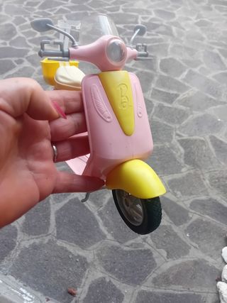 Scooter rosa Barbie vintage