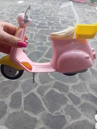 Scooter rosa Barbie vintage
