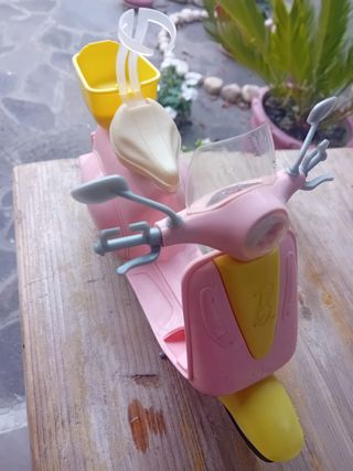 Scooter rosa Barbie vintage