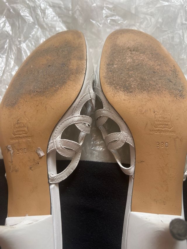 Sandalias Pura Lopez blancas