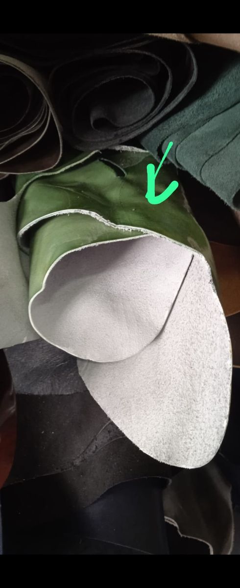 Cuero verde - Manualidades