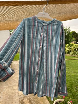 Conjunto camisa lino y dos pares pantalones Gooco 