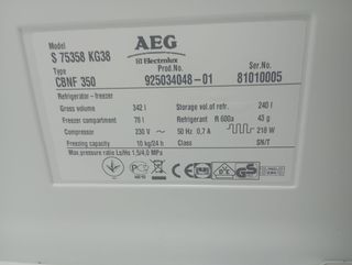 Cajones frigorífico AEG