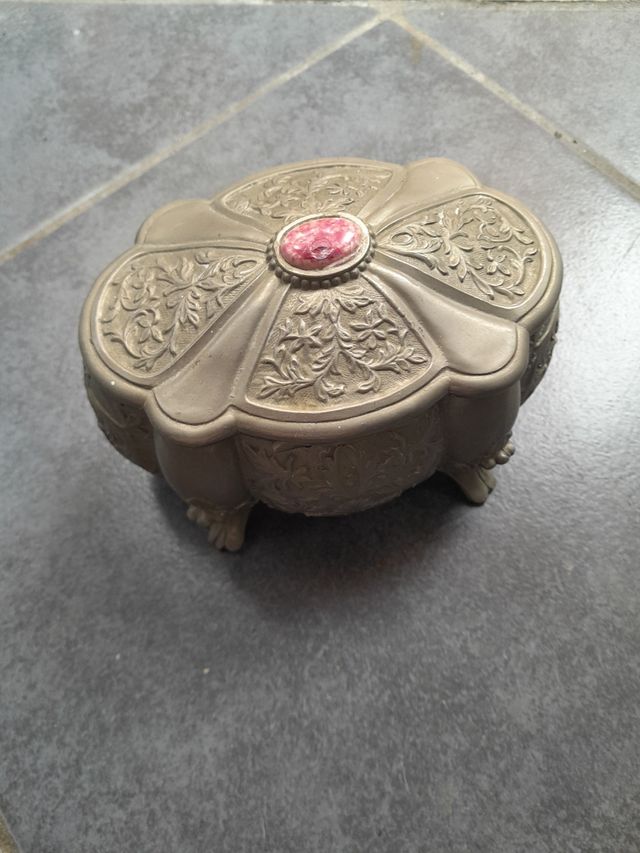 Scatola porta gioielli vintage
