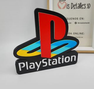 Letrero consola Playstation
