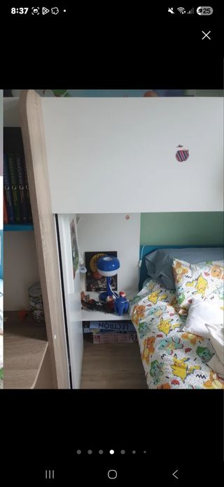 Litera Samuel 2x90x190 - Escritorio