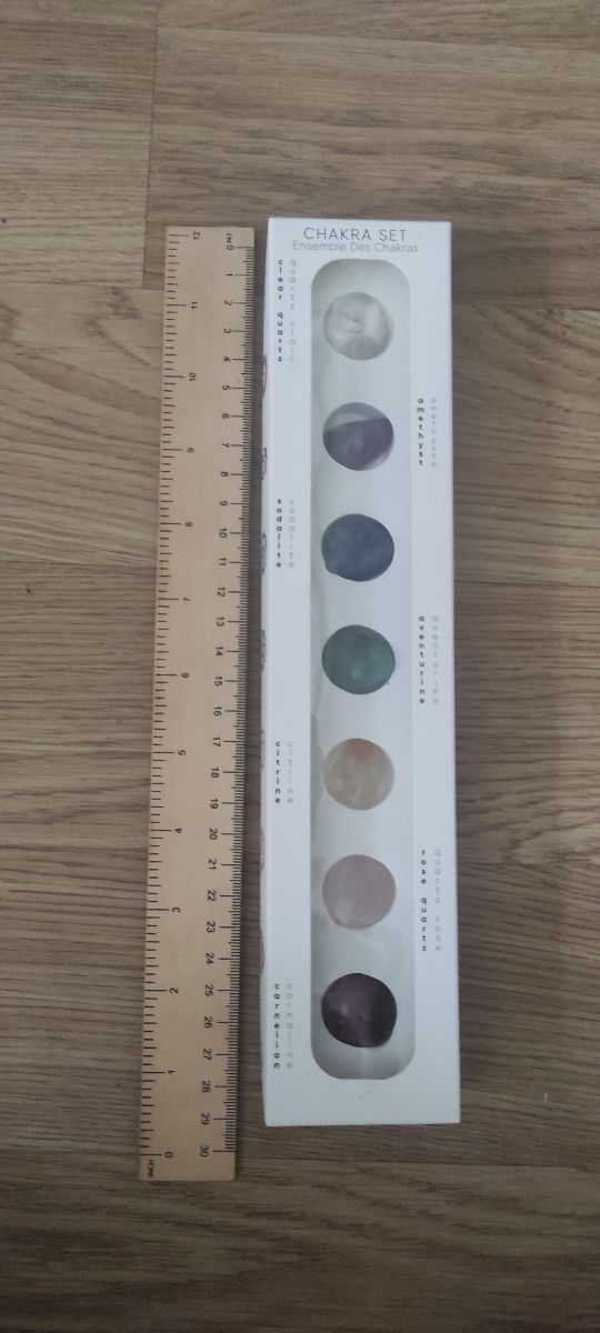 Set de piedras chakras - 7 piezas
