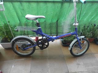 Bicicleta plegable niño 16'' Boomerang