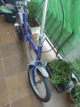 Bicicleta plegable niño 16'' Boomerang