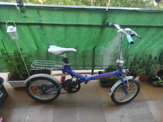 Bicicleta plegable niño 16'' Boomerang