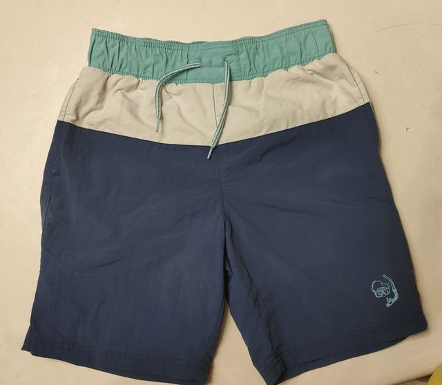 Calzoncini bagno bimbo 10-11 anni con tasche