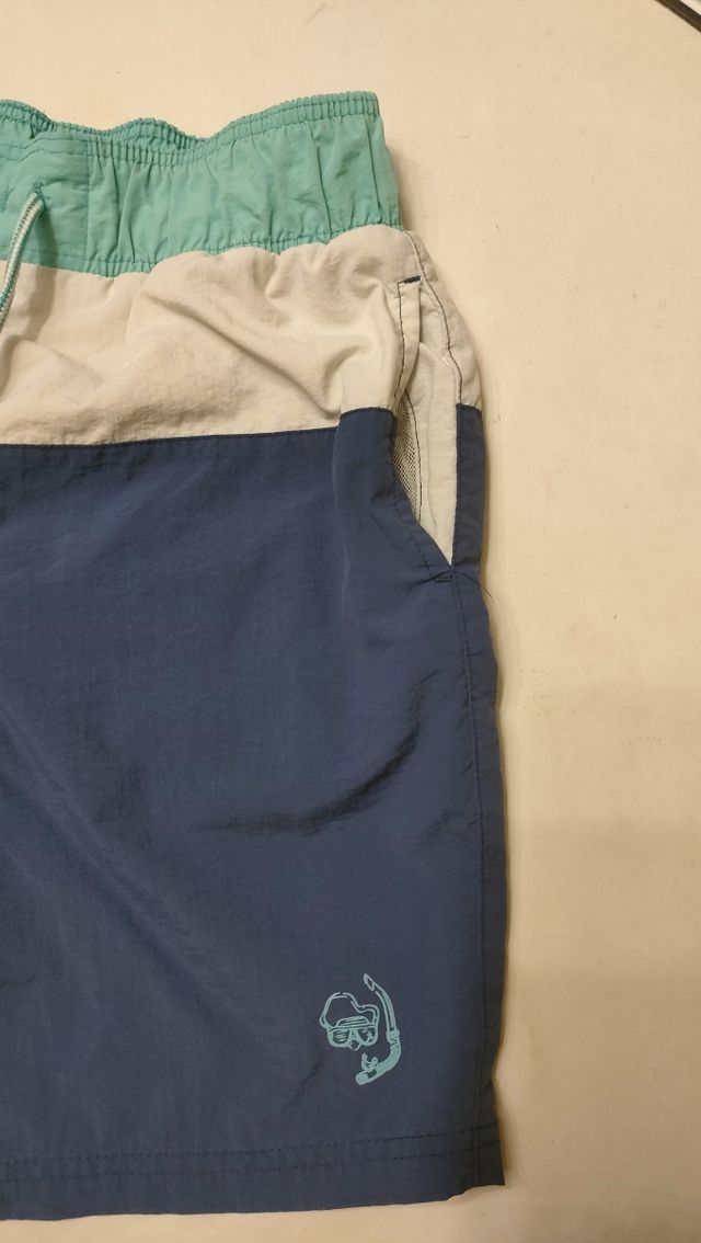 Calzoncini bagno bimbo 10-11 anni con tasche