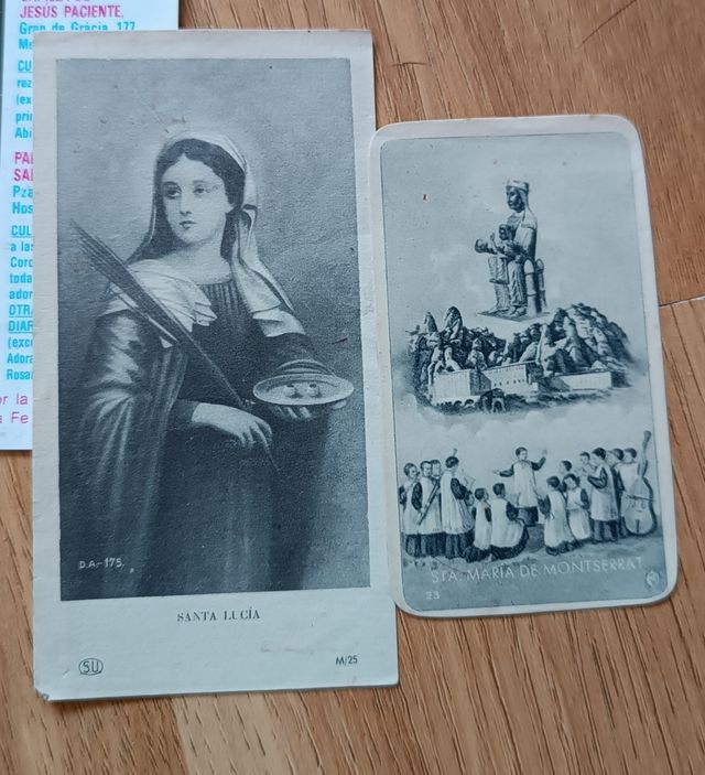 Colección Estampitas Religiosas antiguas