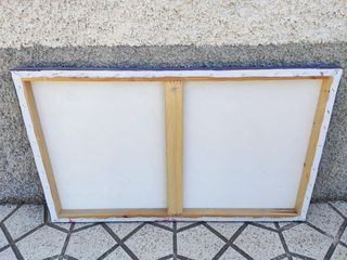 Cuadro abstracto 60x100cm - óleo sobre lienzo.