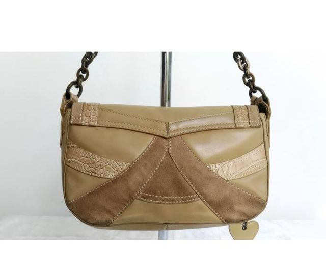 Borsa MNG beige e marrone