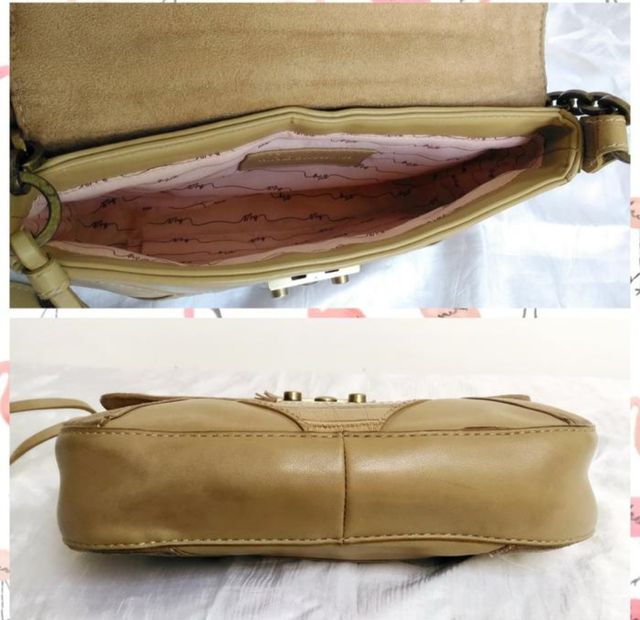 Borsa MNG beige e marrone