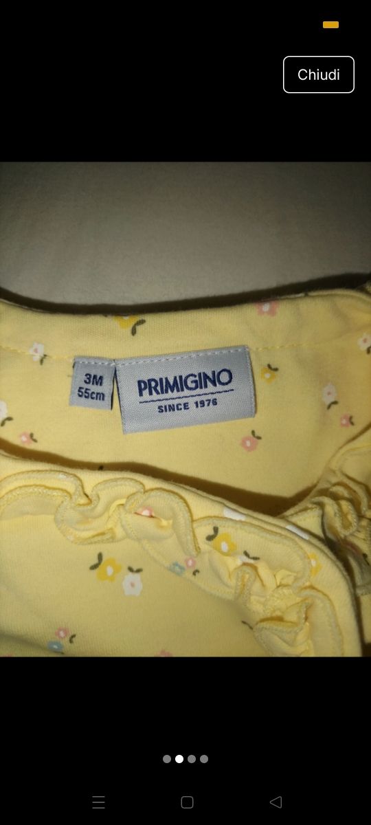 Tutina neonata Primigi pari al nuovo