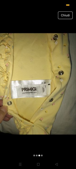 Tutina neonata Primigi pari al nuovo