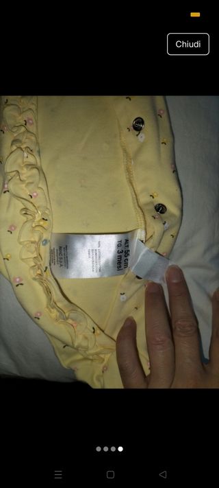 Tutina neonata Primigi pari al nuovo