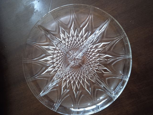 Bandeja vidrio 4 compartimentos