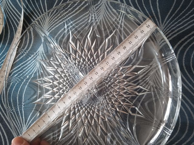 Bandeja vidrio 4 compartimentos