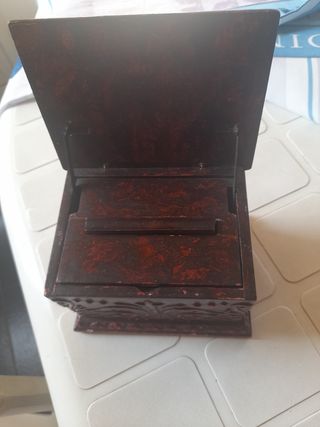 Joyero antiguo madera